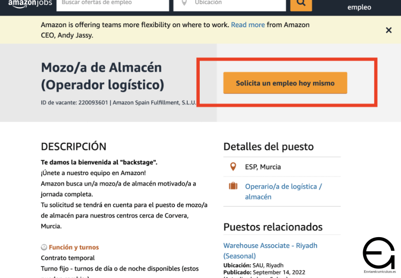 trabajar en amazon paso a paso