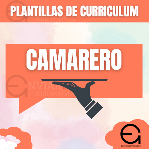 PLANTILLAS CV CAMARERO