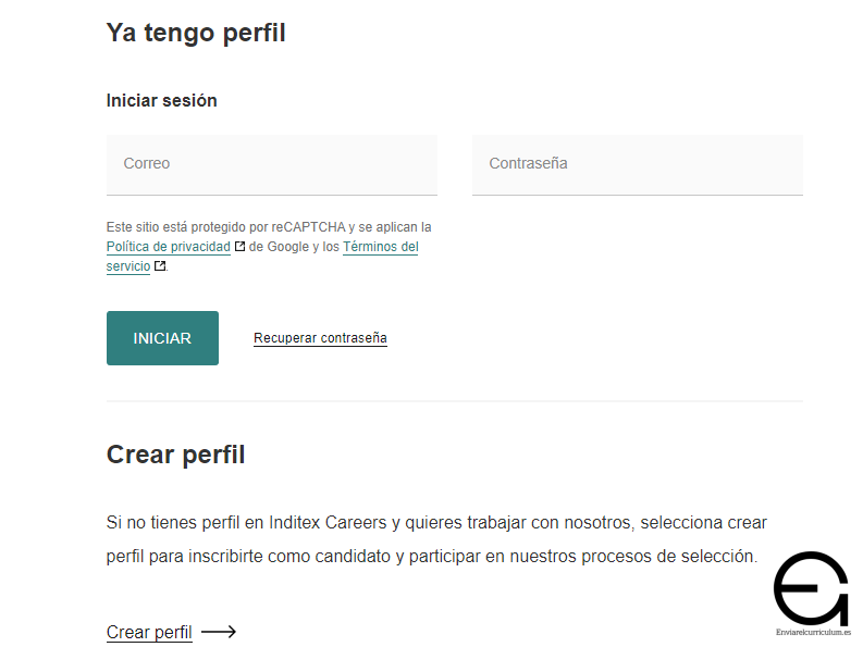 Pasos para inscribirte en ofertas de empleo de trabaja con nosotros Pull&Bear